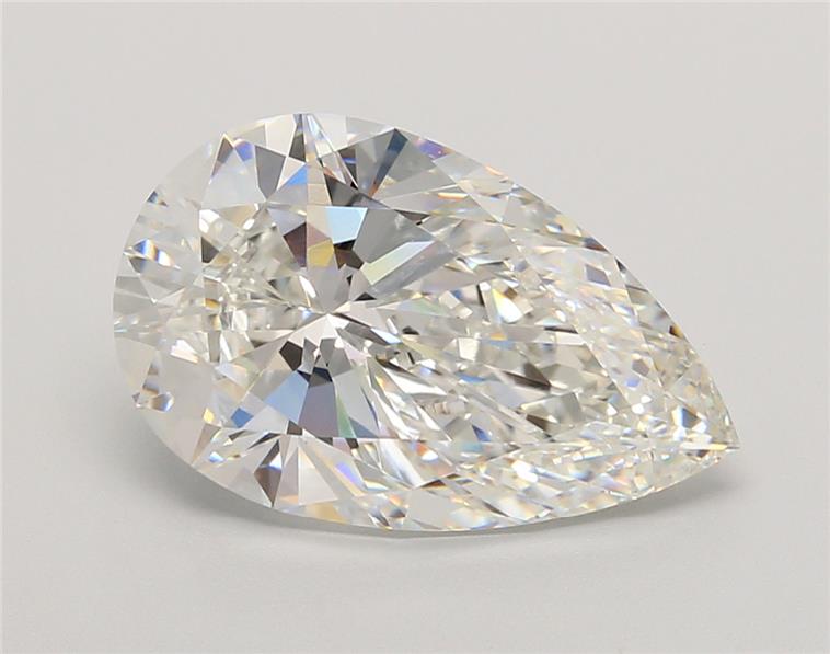 5.06ct Pear F VVS2 Lab-Grown Diamond