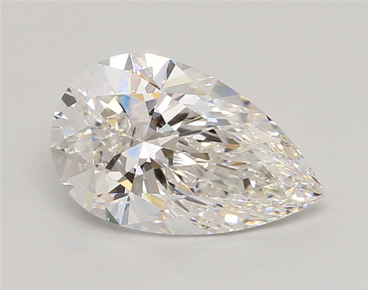 2.56ct Pear F VVS2 Lab-Grown Diamond