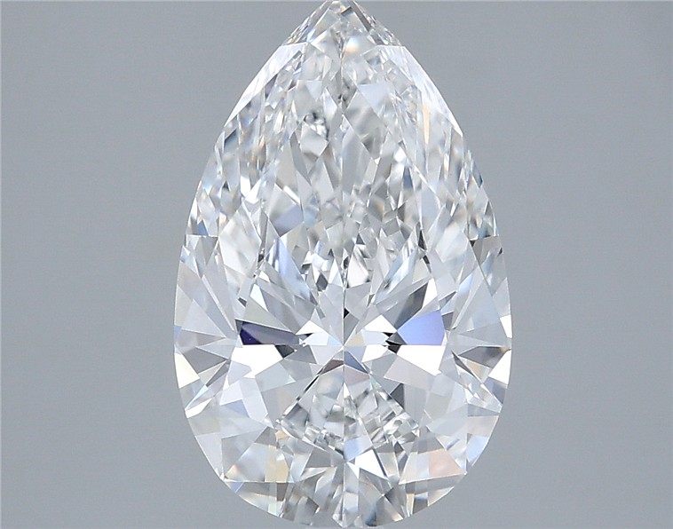 3.25ct Pear E VVS2 Lab-Grown Diamond