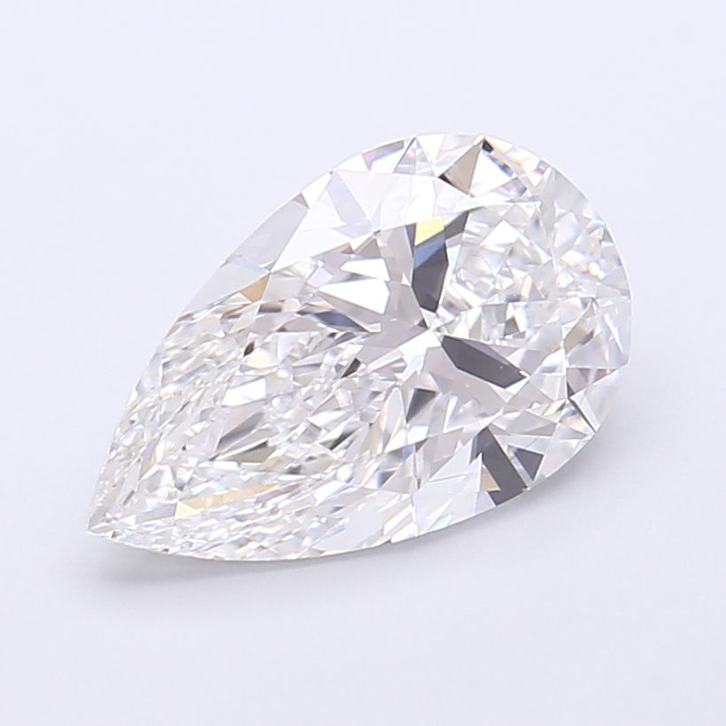 2.66ct Pear D VS2 Lab-Grown Diamond