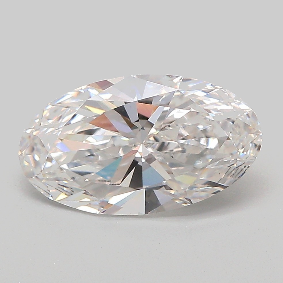 2.1ct Moval E VVS2 Lab-Grown Diamond