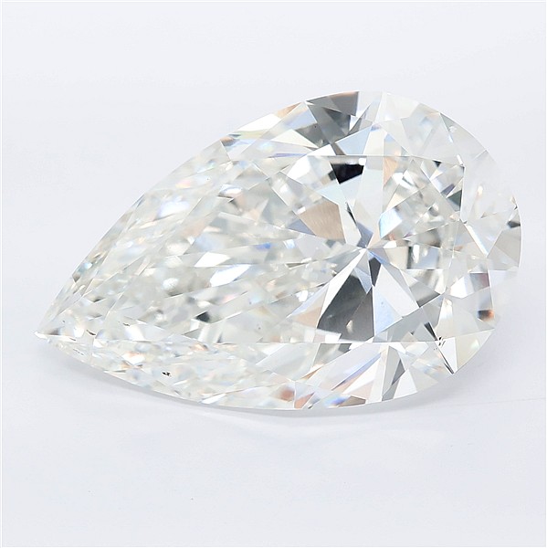 14.08ct Pear F VVS2 Lab-Grown Diamond