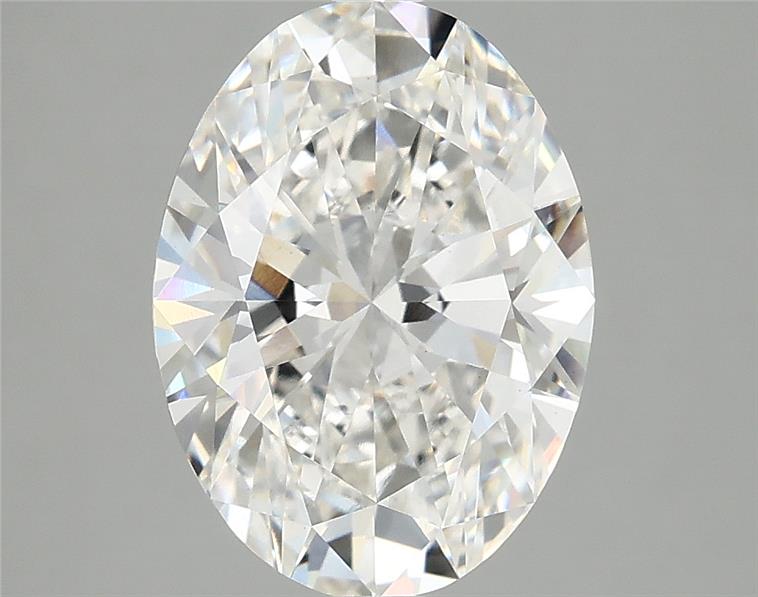 3.26ct Oval F VVS2 Lab-Grown Diamond
