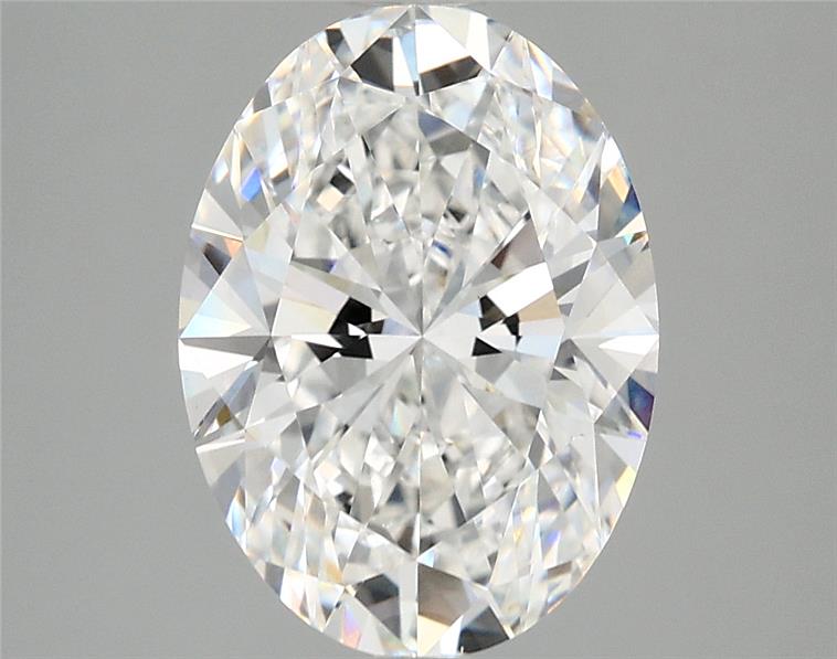 2.97ct Oval D VVS2 Lab-Grown Diamond