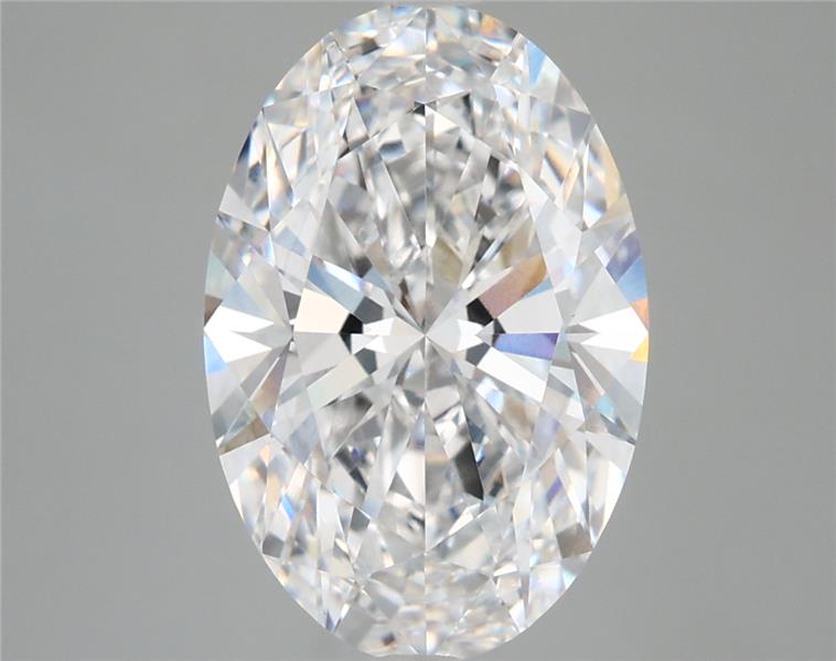 4.3ct Oval D VVS2 Lab-Grown Diamond
