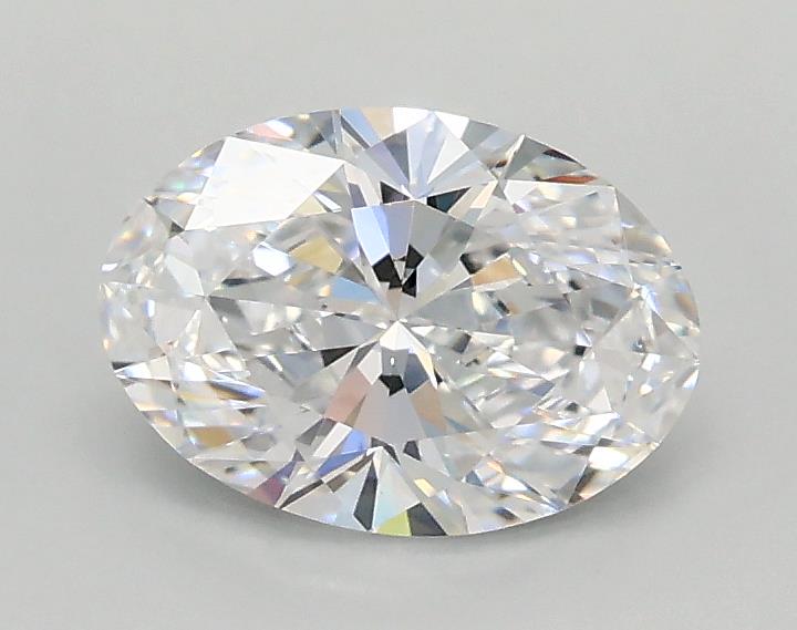 0.86ct Oval D FL Lab-Grown Diamond