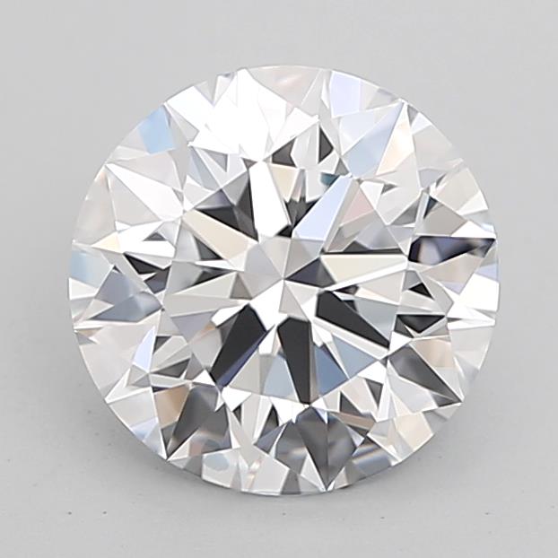 2.2ct Round D VVS1 Lab-Grown Diamond