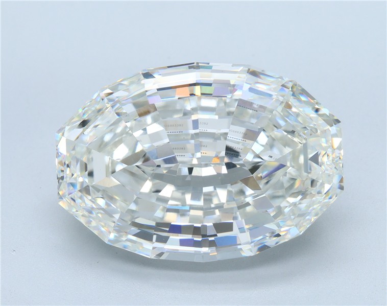 14.69 Carat OVAL Shape G Colour VVS2 Clarity  Cut - White Lab Diamond - 2491026