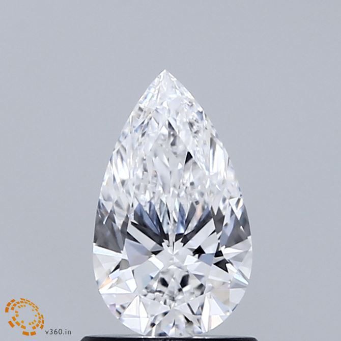 0.84ct Pear D VVS2 Lab-Grown Diamond