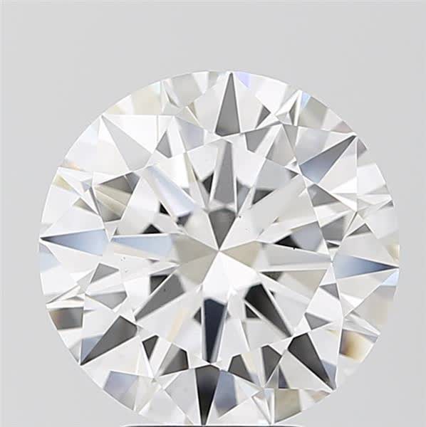 4.63ct Round F VS1 Lab-Grown Diamond