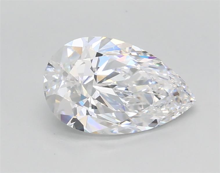 0.78ct Pear D IF Lab-Grown Diamond