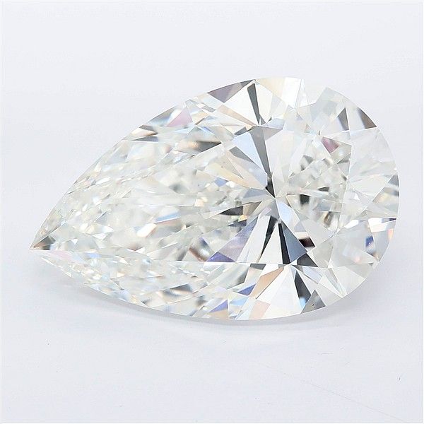 12.11 Carat PEAR Shape F Colour VVS2 Clarity  Cut - White Lab Diamond - 2476189