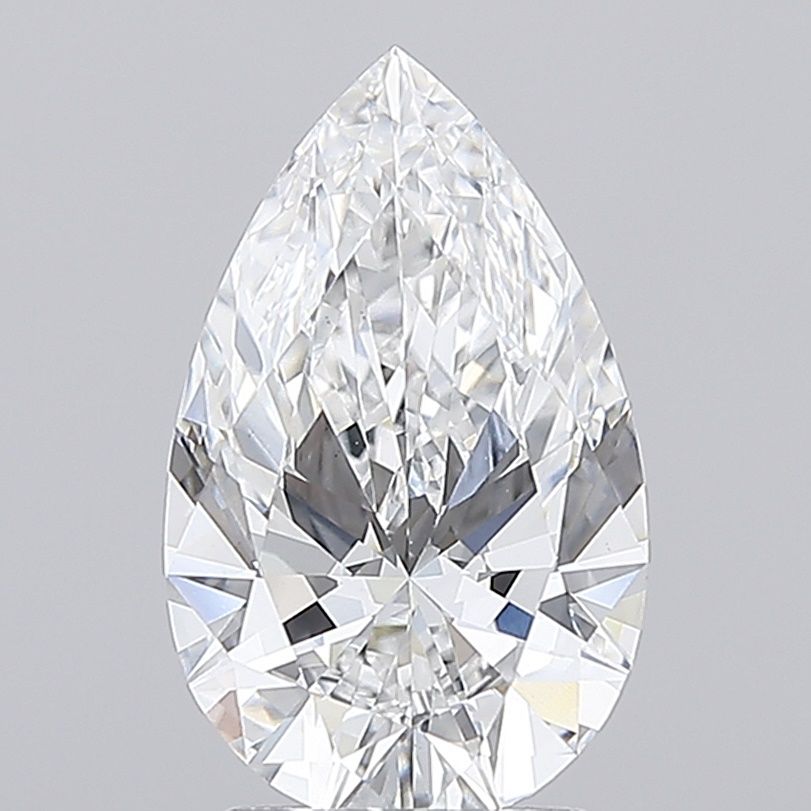 2.92ct Pear D VVS2 Lab-Grown Diamond