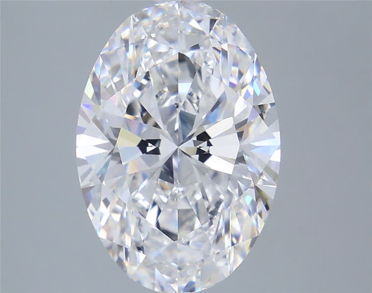 4.02ct Oval D VVS2 Lab-Grown Diamond