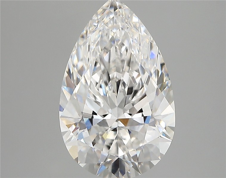 3.4ct Pear E FL Lab-Grown Diamond