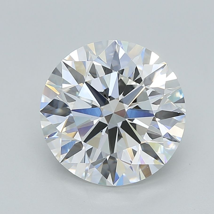 3.26ct Round D VVS2 Lab-Grown Diamond