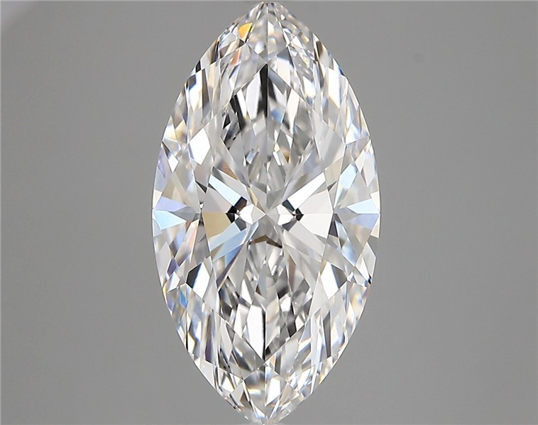 3.76ct Marquise D VVS1 Lab-Grown Diamond