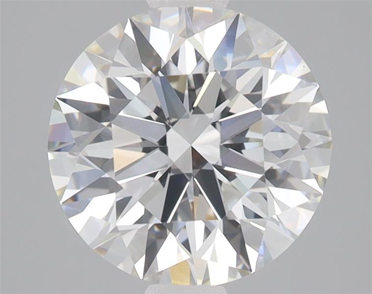 2.7ct Round F VVS2 Lab-Grown Diamond