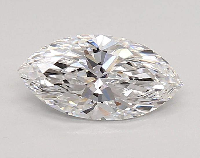 0.8ct Marquise D IF Lab-Grown Diamond