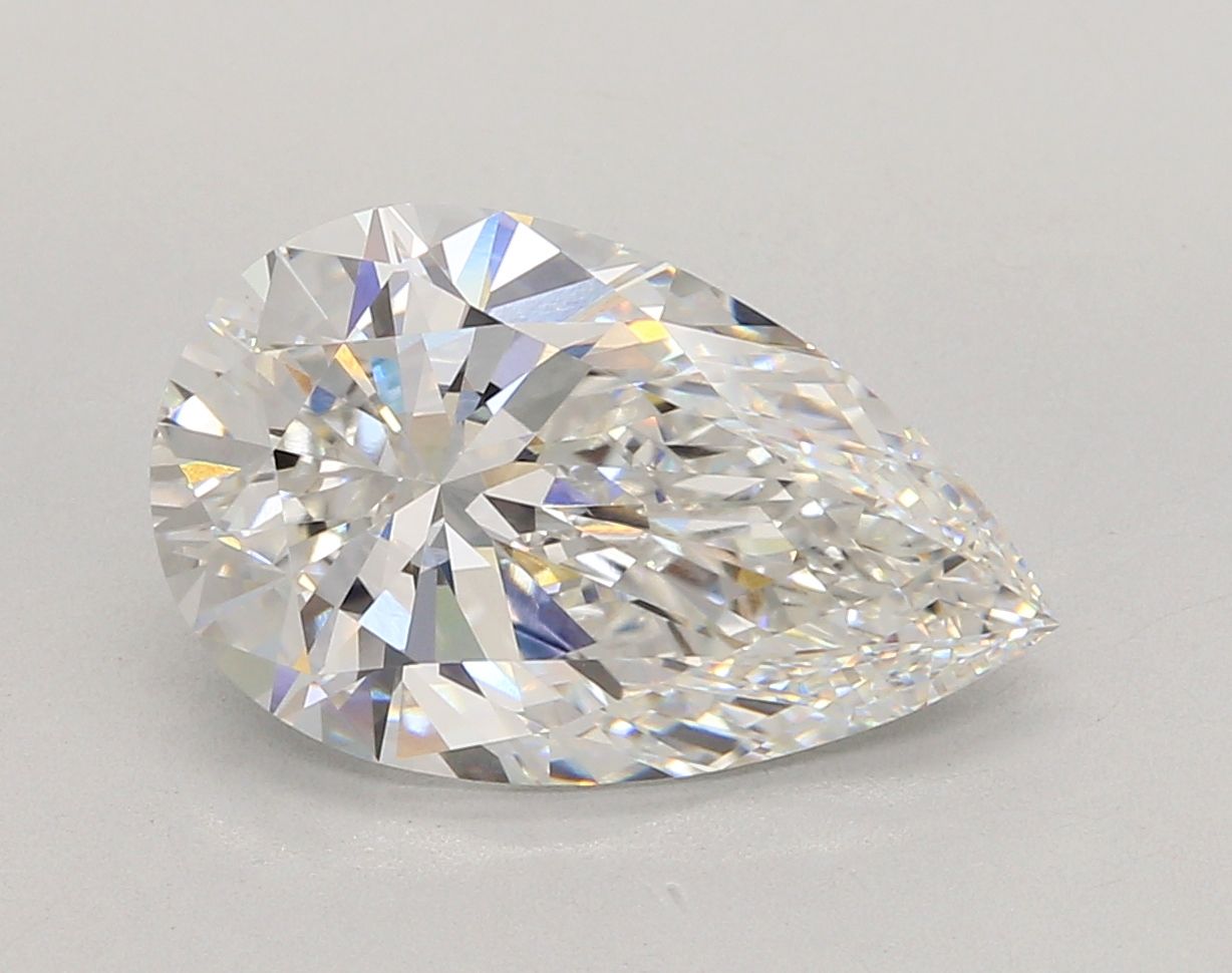 5.08ct Pear F VVS2 Lab-Grown Diamond