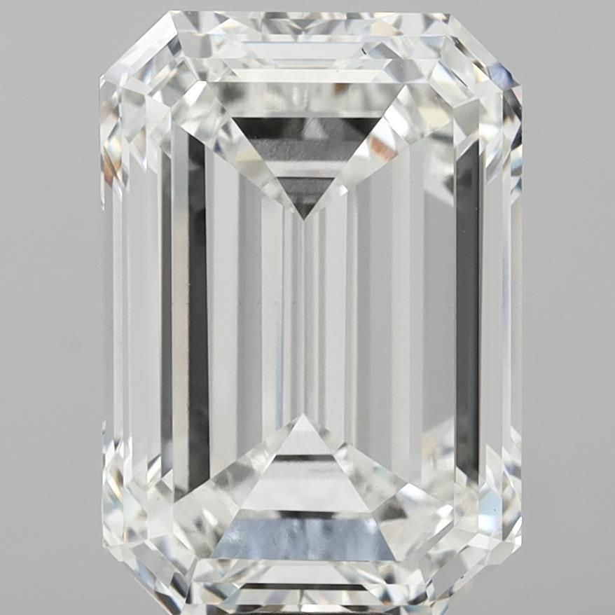 18.01 Carat EMERALD Shape F Colour VVS2 Clarity  Cut - White Lab Diamond - 2465971