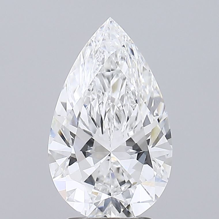 3.08ct Pear E VVS1 Lab-Grown Diamond