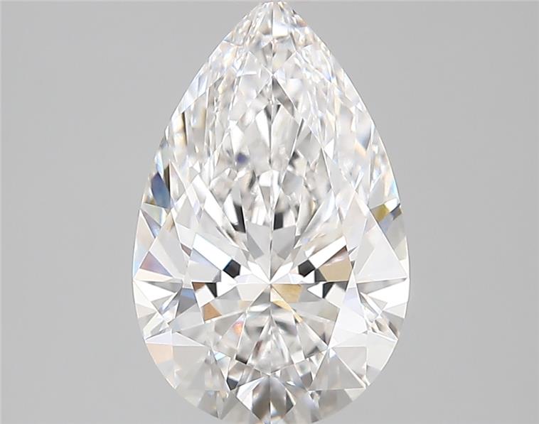 2.84ct Pear D VVS2 Lab-Grown Diamond