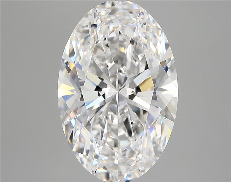 4.66ct Oval D IF Lab-Grown Diamond