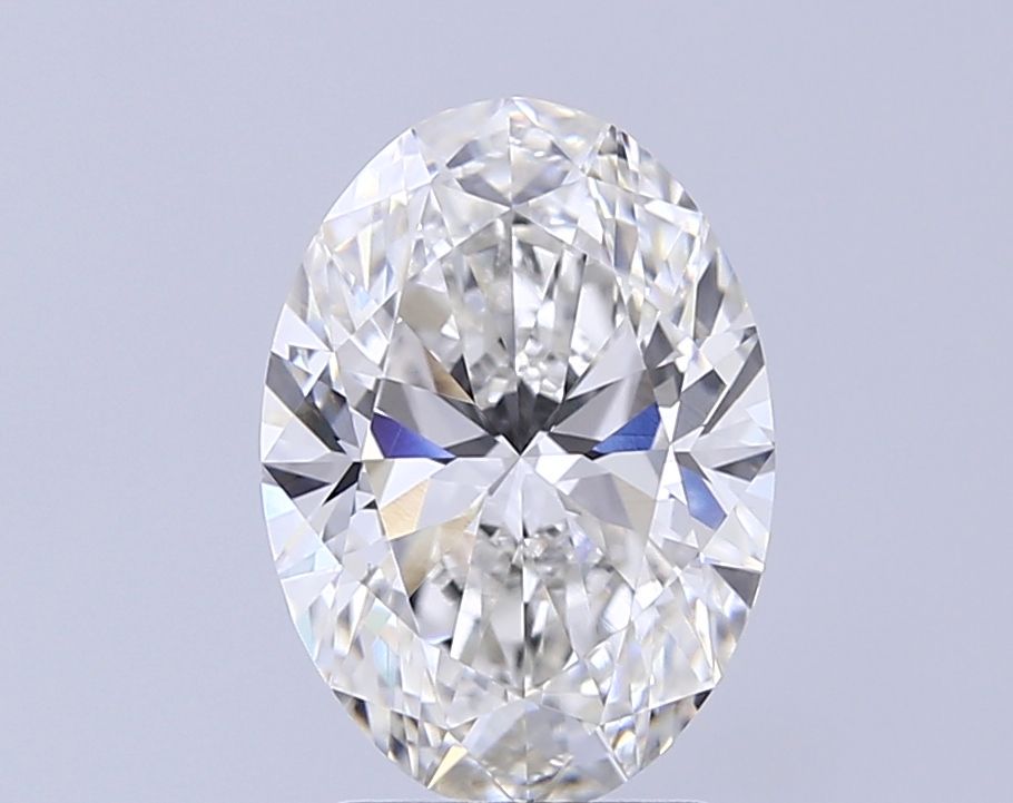 3.08ct Oval F VVS2 Lab-Grown Diamond
