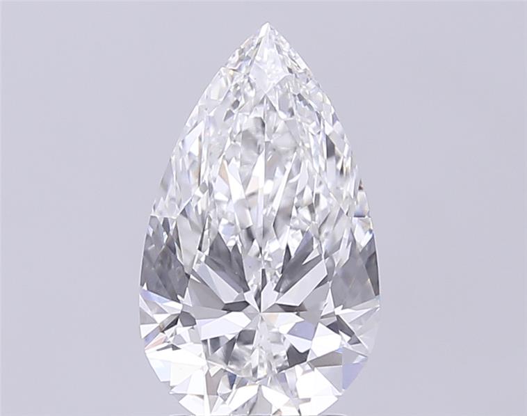 3.01ct Pear F VVS2 Lab-Grown Diamond