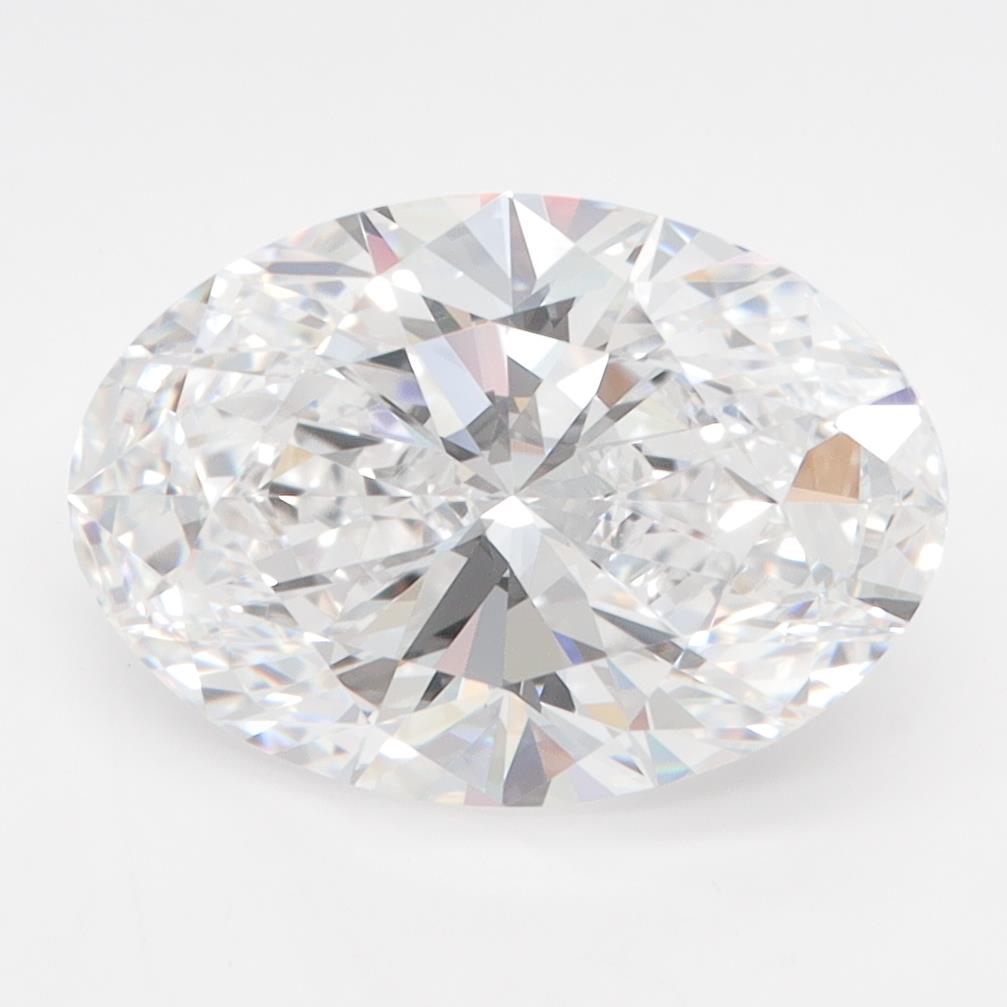 3.05ct Oval D VVS2 Lab-Grown Diamond