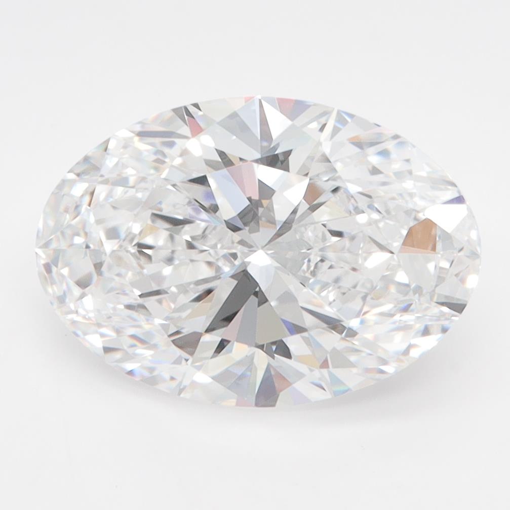 3.5ct Oval D IF Lab-Grown Diamond