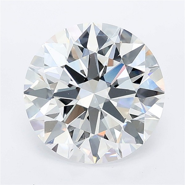 3.02ct Round E VVS2 Lab-Grown Diamond