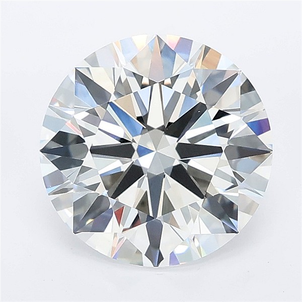 3.02ct Round E VVS2 Lab-Grown Diamond