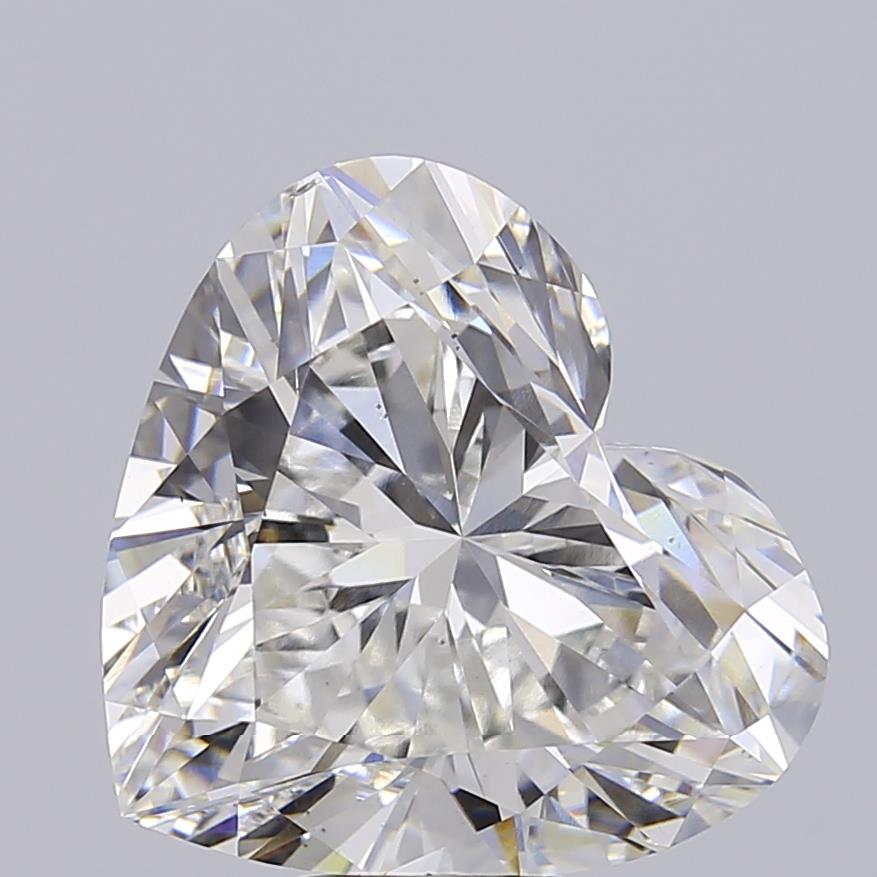 10.09 Carat HEART Shape F Colour VS2 Clarity  Cut - White Lab Diamond - 2324796