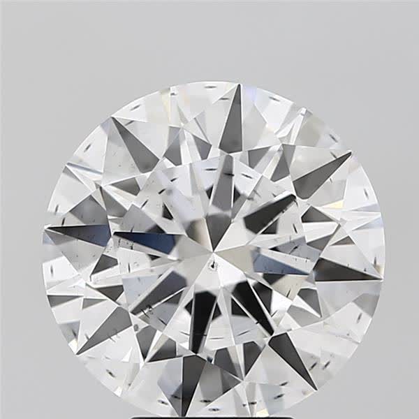 5.67ct Round F SI2 Lab-Grown Diamond