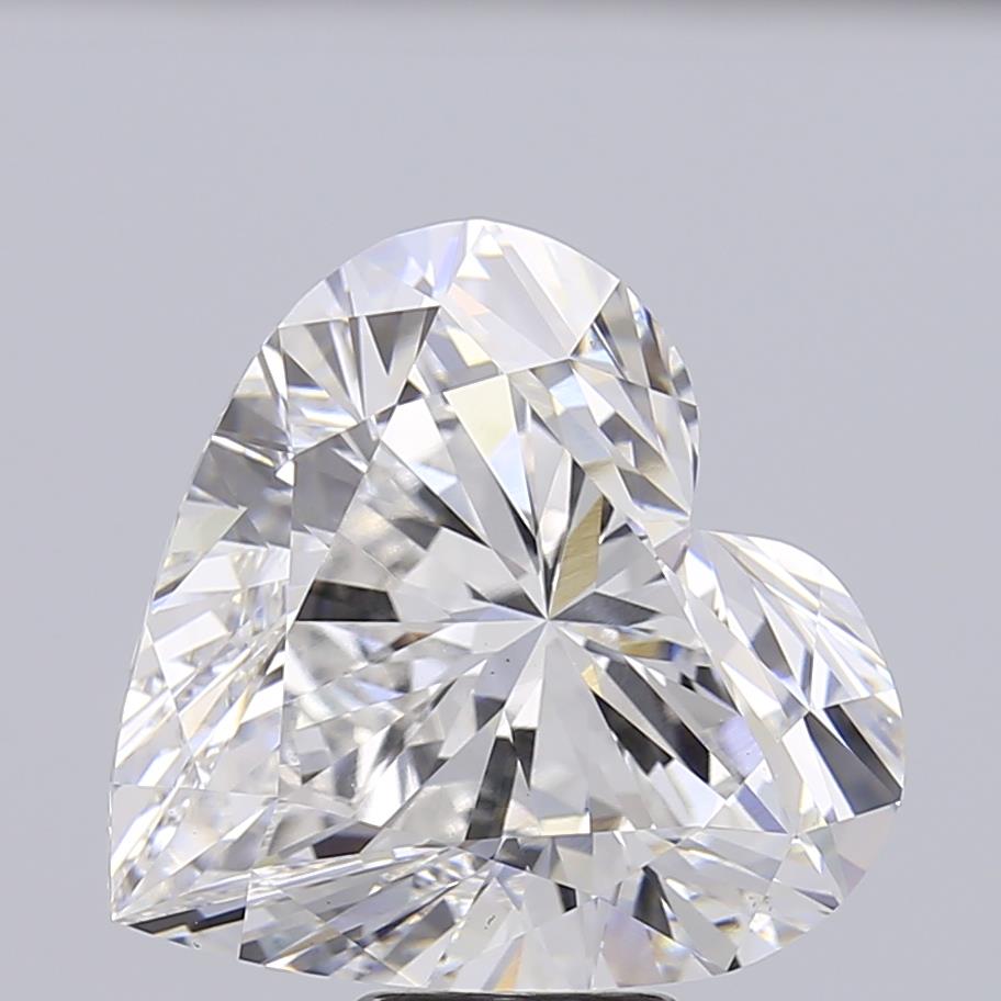 10.00 Carat HEART Shape E Colour VS1 Clarity  Cut - White Lab Diamond - 2324797