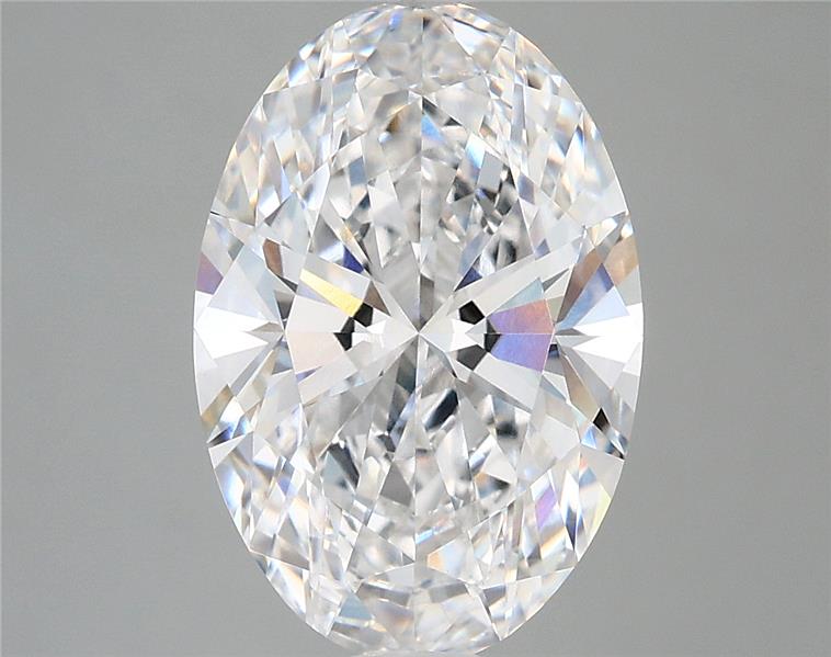 3.8ct Oval E VVS2 Lab-Grown Diamond