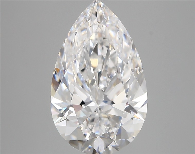 4ct Pear D VVS1 Lab-Grown Diamond