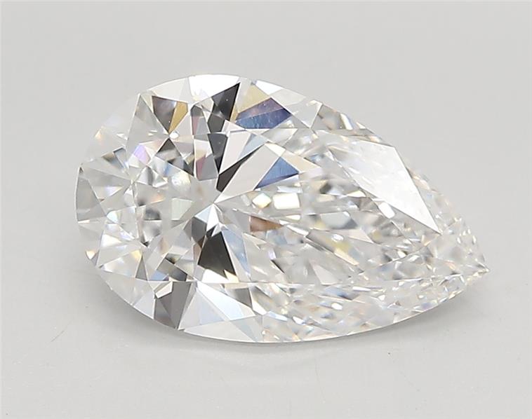 2ct Pear D VVS1 Lab-Grown Diamond