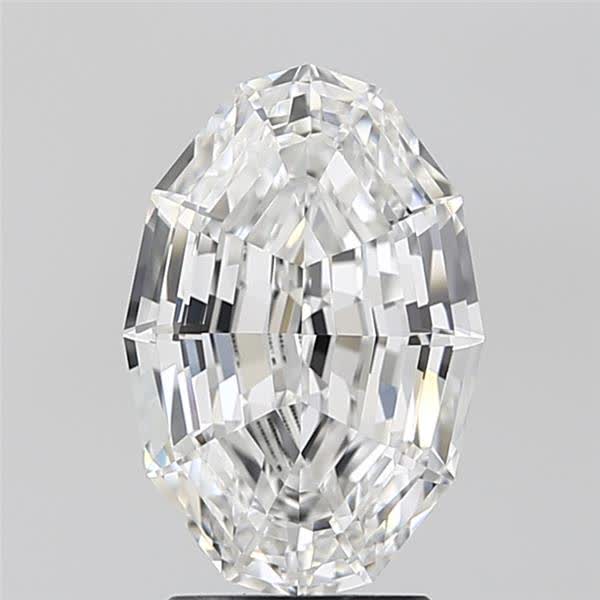 4.04ct Oval F VVS2 Lab-Grown Diamond