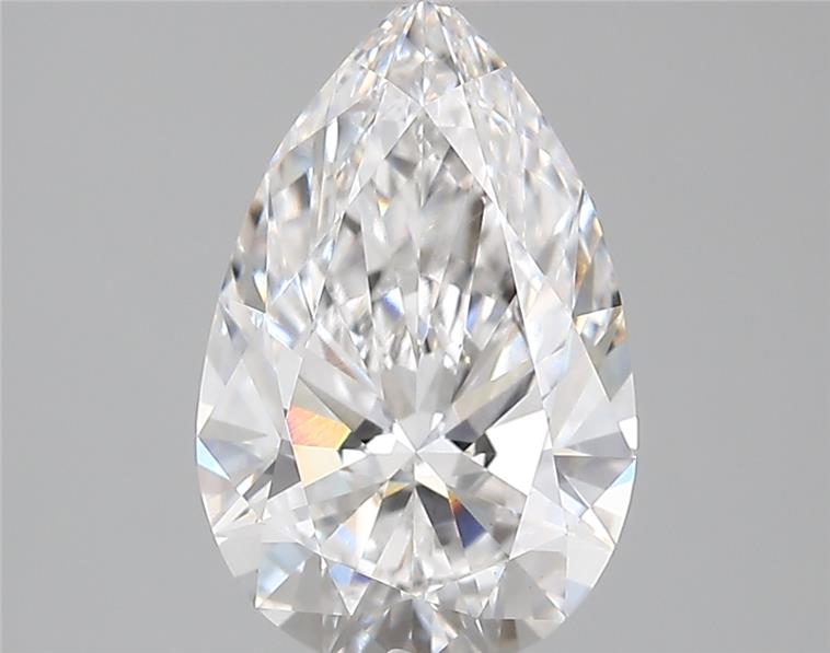 2.81ct Pear D VS1 Lab-Grown Diamond
