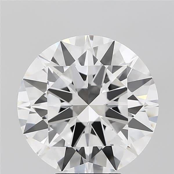 5.51ct Round F VS1 Lab-Grown Diamond