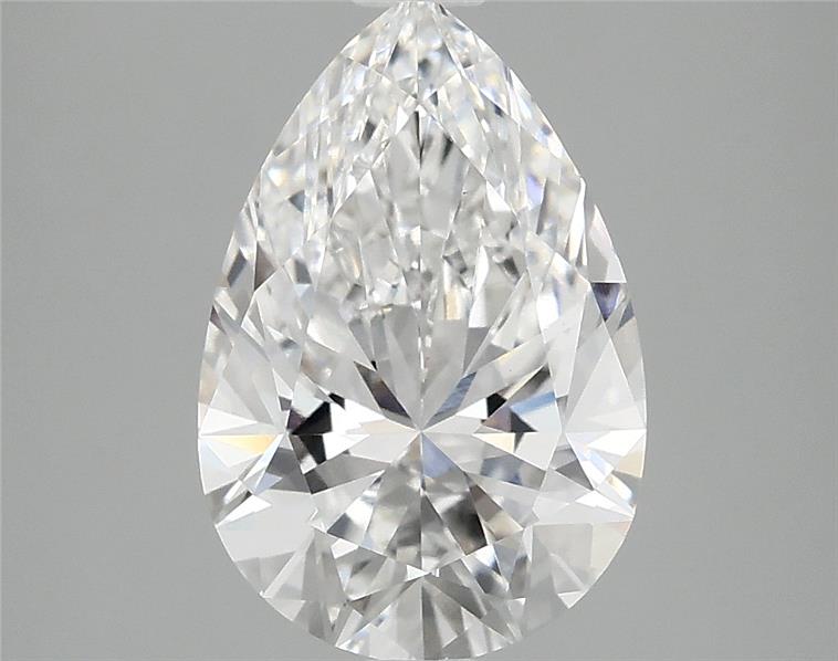 2.54ct Pear E VVS2 Lab-Grown Diamond