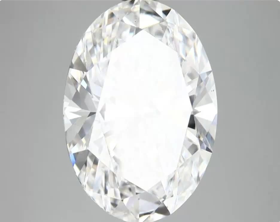 4.58ct Oval D VS2 Lab-Grown Diamond