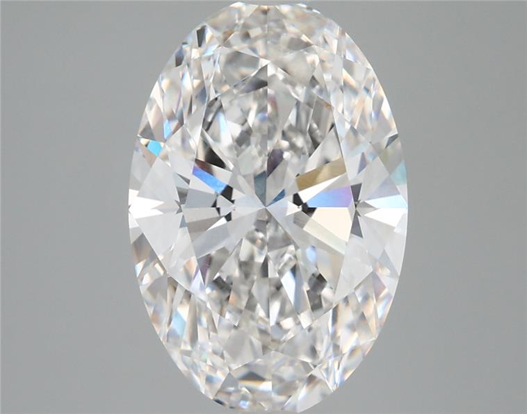 4.08ct Oval F VVS1 Lab-Grown Diamond