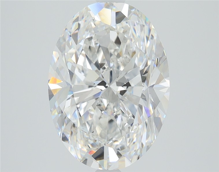 3.77ct Oval E VVS2 Lab-Grown Diamond
