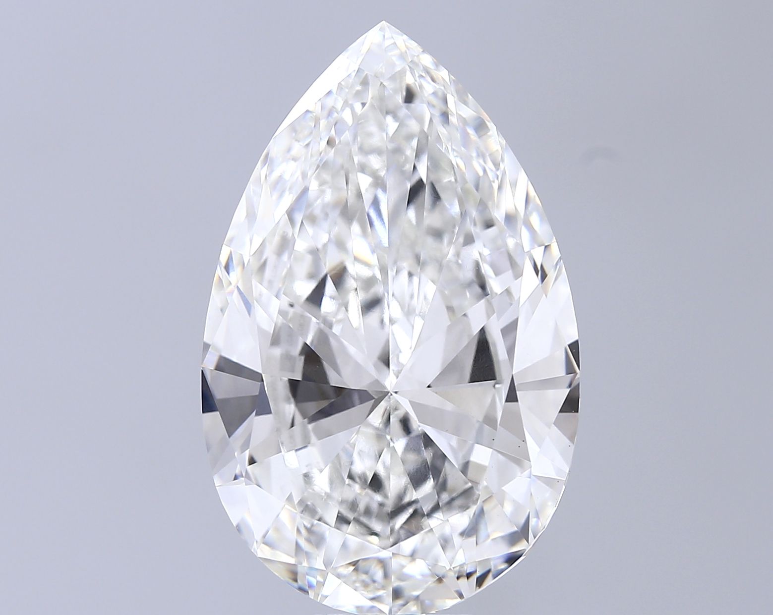 15.00 Carat PEAR Shape F Colour VS1 Clarity  Cut - White Lab Diamond - 2778524