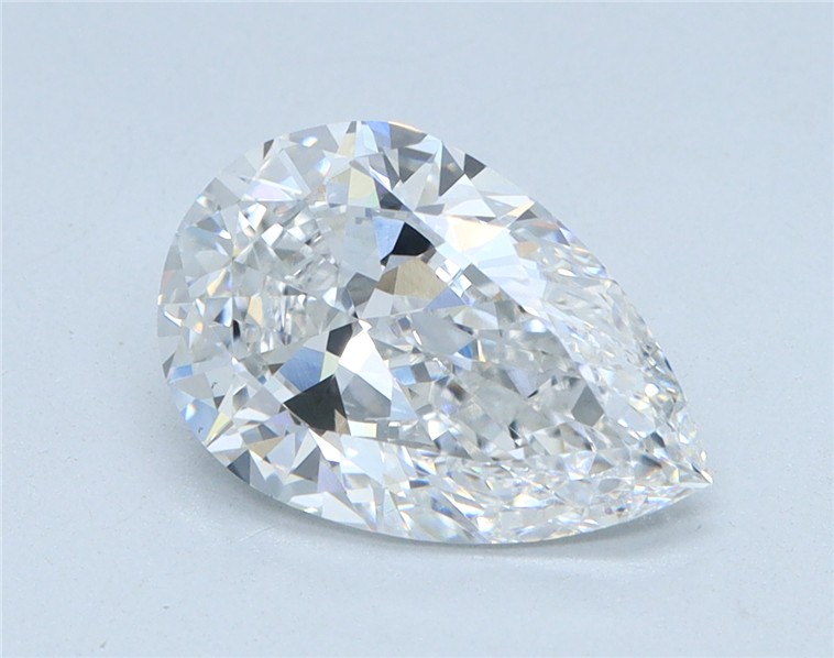 1.5ct Pear D VS2 Lab-Grown Diamond