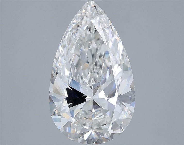 3.03ct Pear F VS1 Lab-Grown Diamond